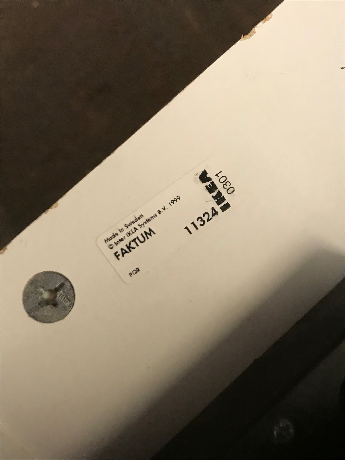 IKEA Faktum kjøkkenskap – bjørk fronter (pris per skap)