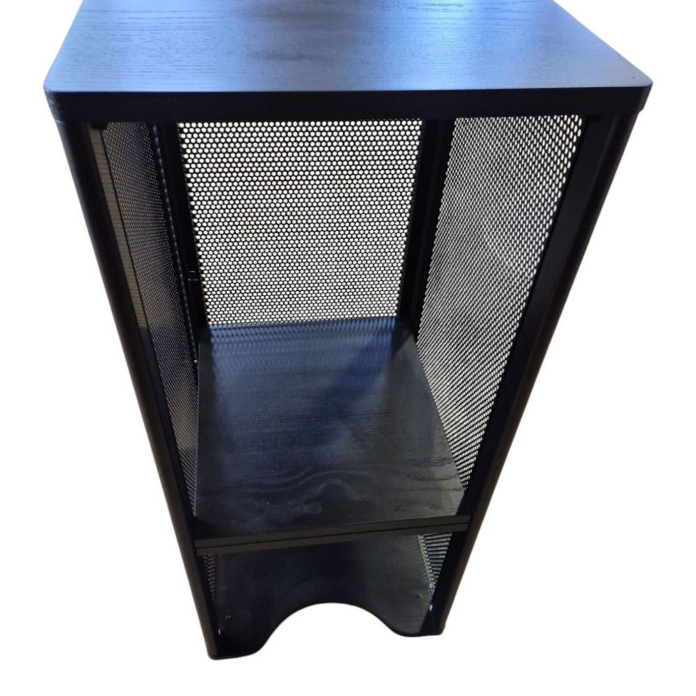 Talerstol, sort mesh