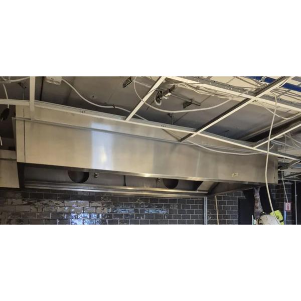 NOVAMRETA Ventilasjonshette 2500x1200x400 mm- Produsert i rustfri stål proff