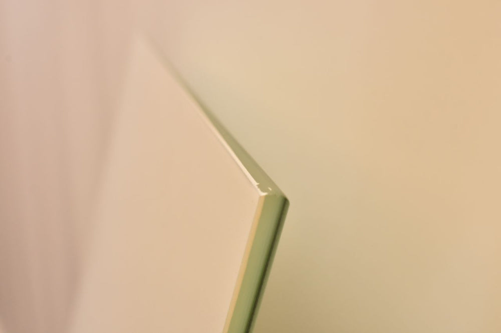 Glasstavle (147x104 cm, Hvit)