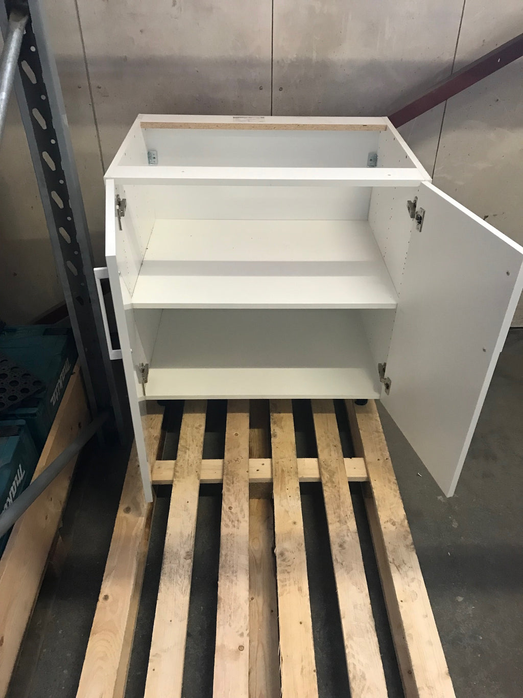 Fossline benkeskap – hvit, 40/60/80 cm (pris per skap)