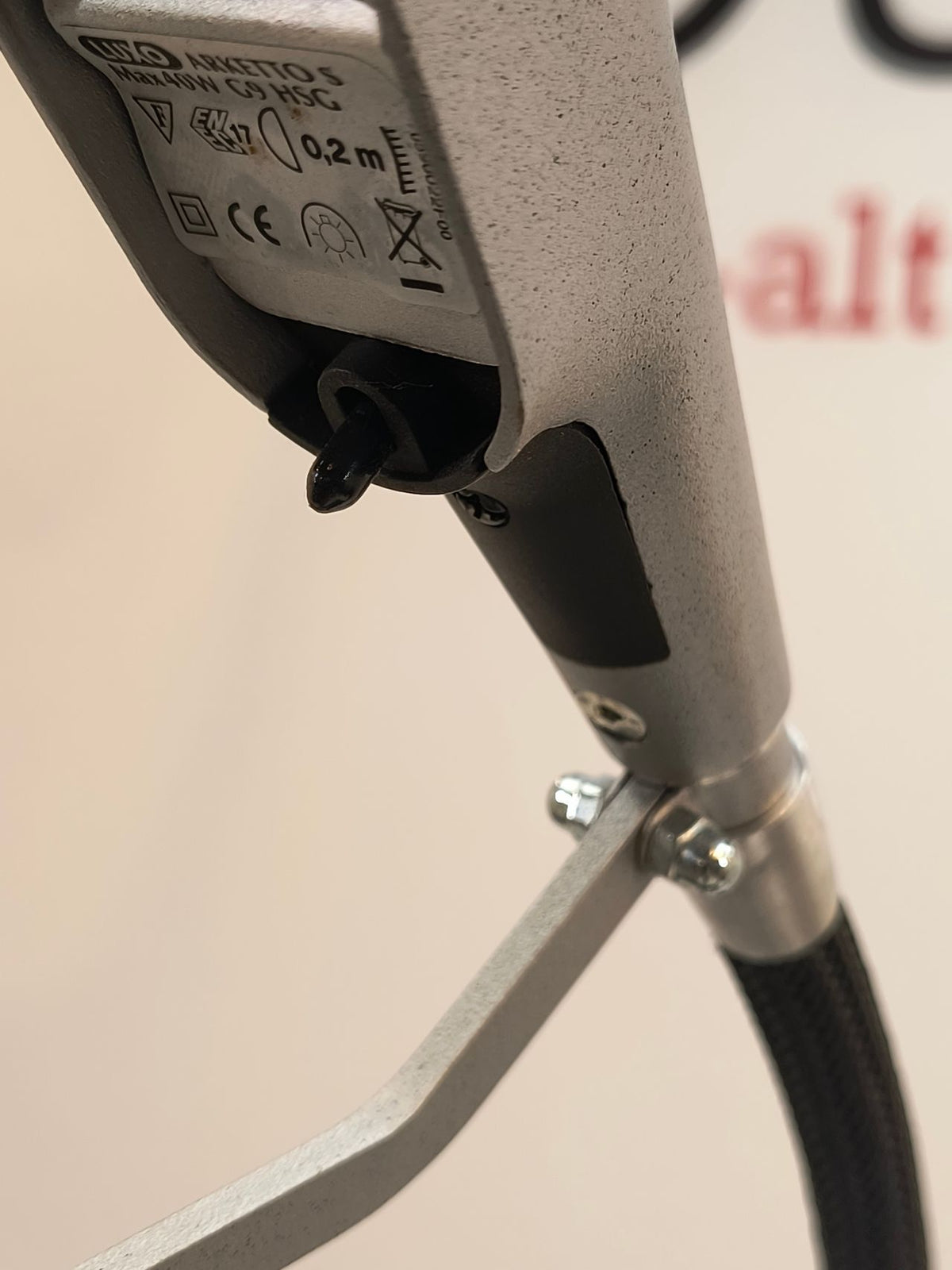 Luxo Arketto S bordlamper (40W, Grå)