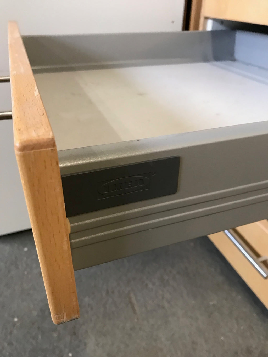 IKEA Faktum skuffeseksjon – bjørk fronter