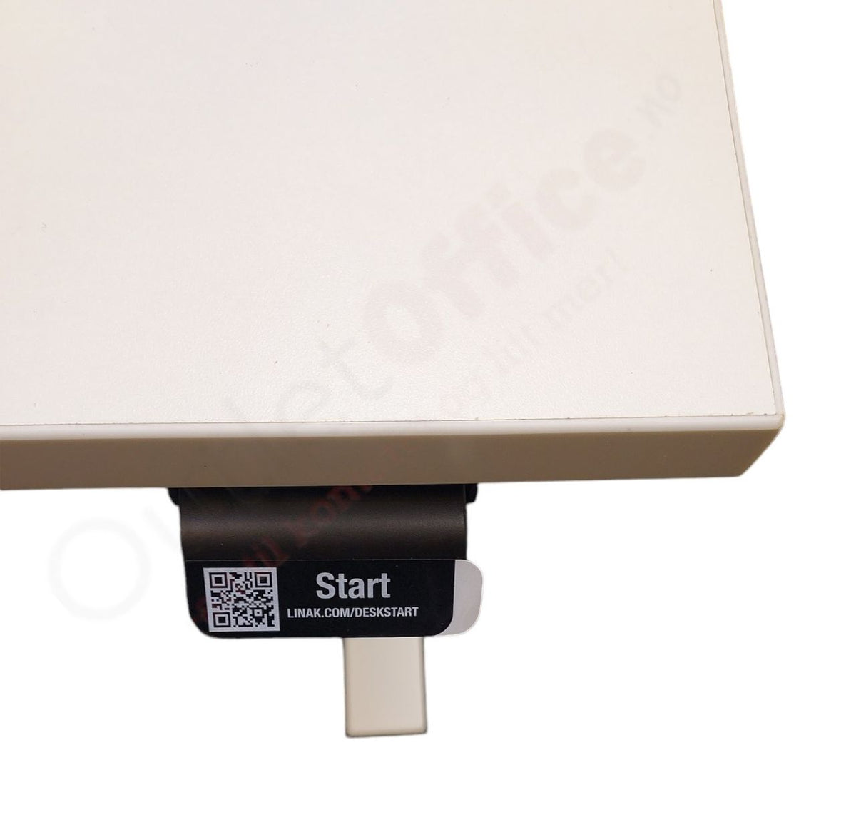 (NY) Ercomi elektrisk hev og senk skrivebord 120x80cm, valgfri f