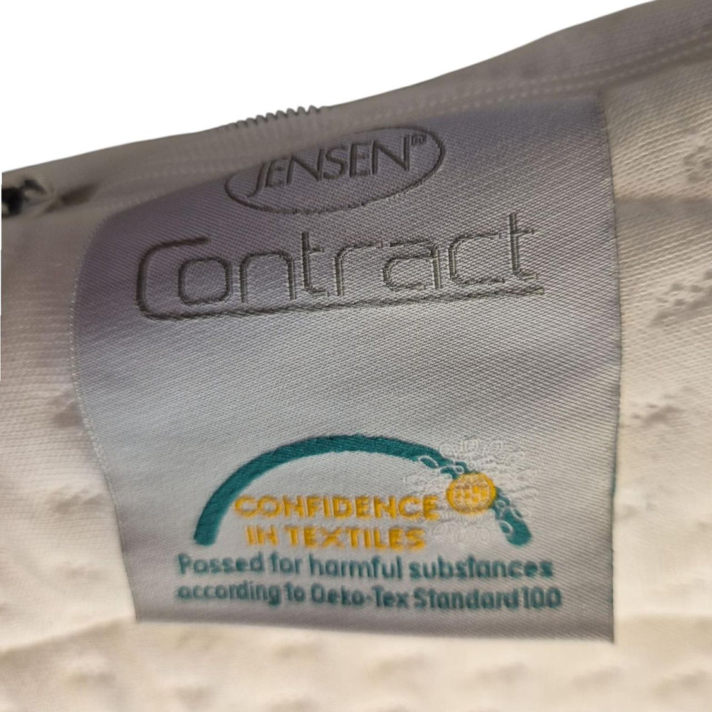 Jensen Contract dobbelseng 180x200cm m/overmadrass, sort