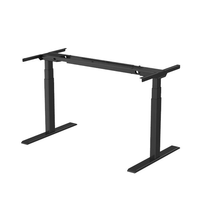 Linak elektrisk hev og senk understell, 120-200cm, sort
