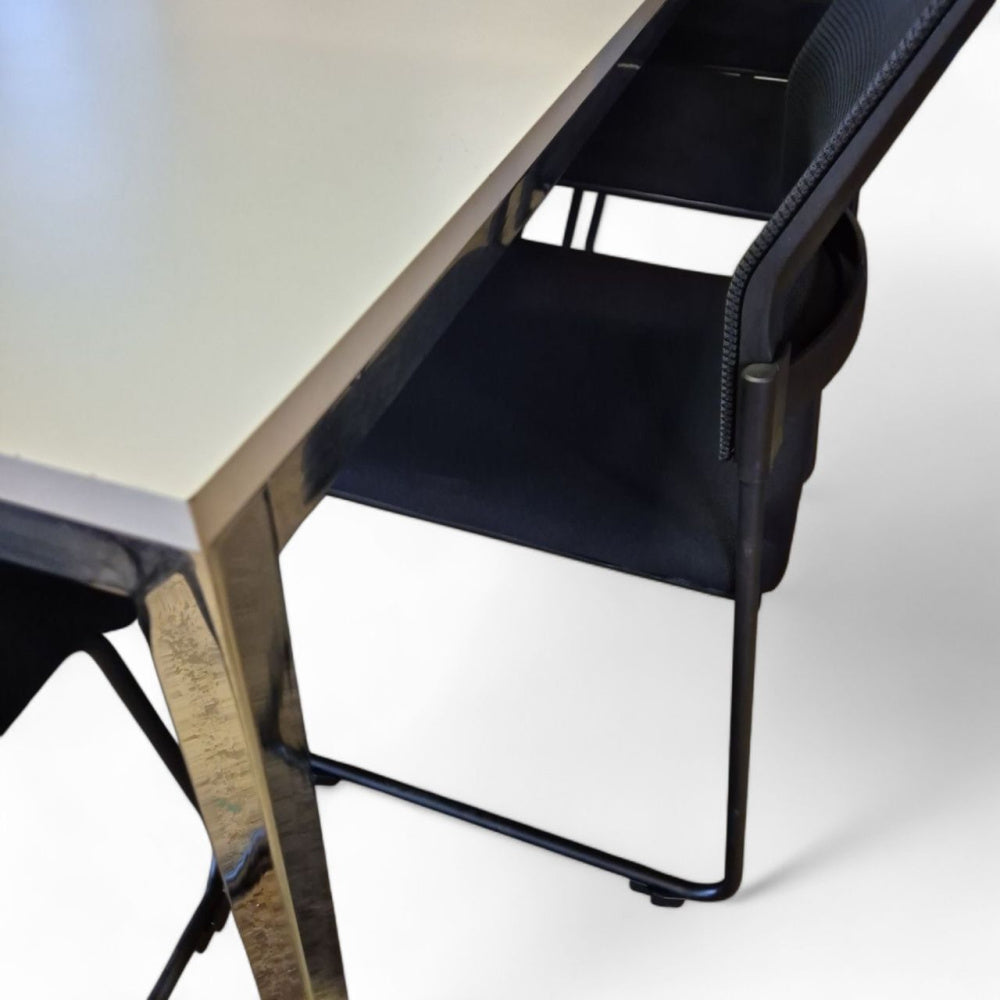 Møtebord 230x140cm, hvit