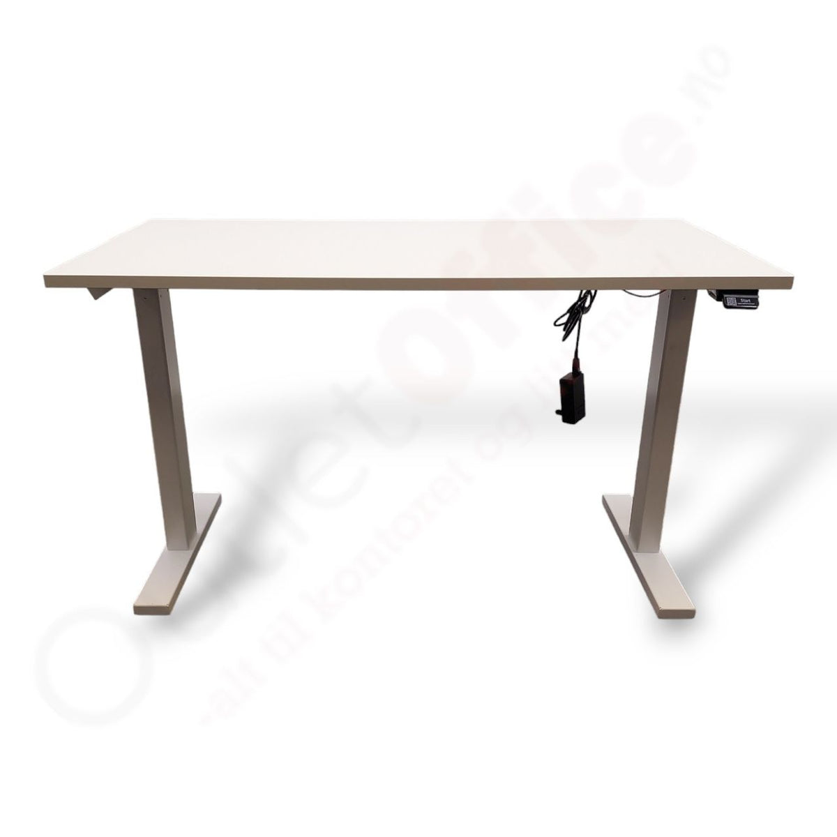 (NY) Ercomi elektrisk hev og senk skrivebord 120x60cm, valgfri f