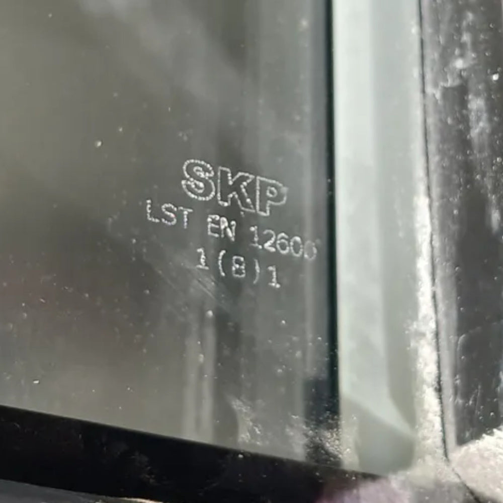Pilkas SKP dobbel isolert sikkerhetsglassmodul sort ramme