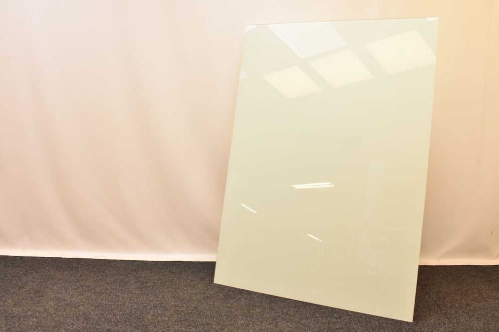 Glasstavle (147x104 cm, Hvit)