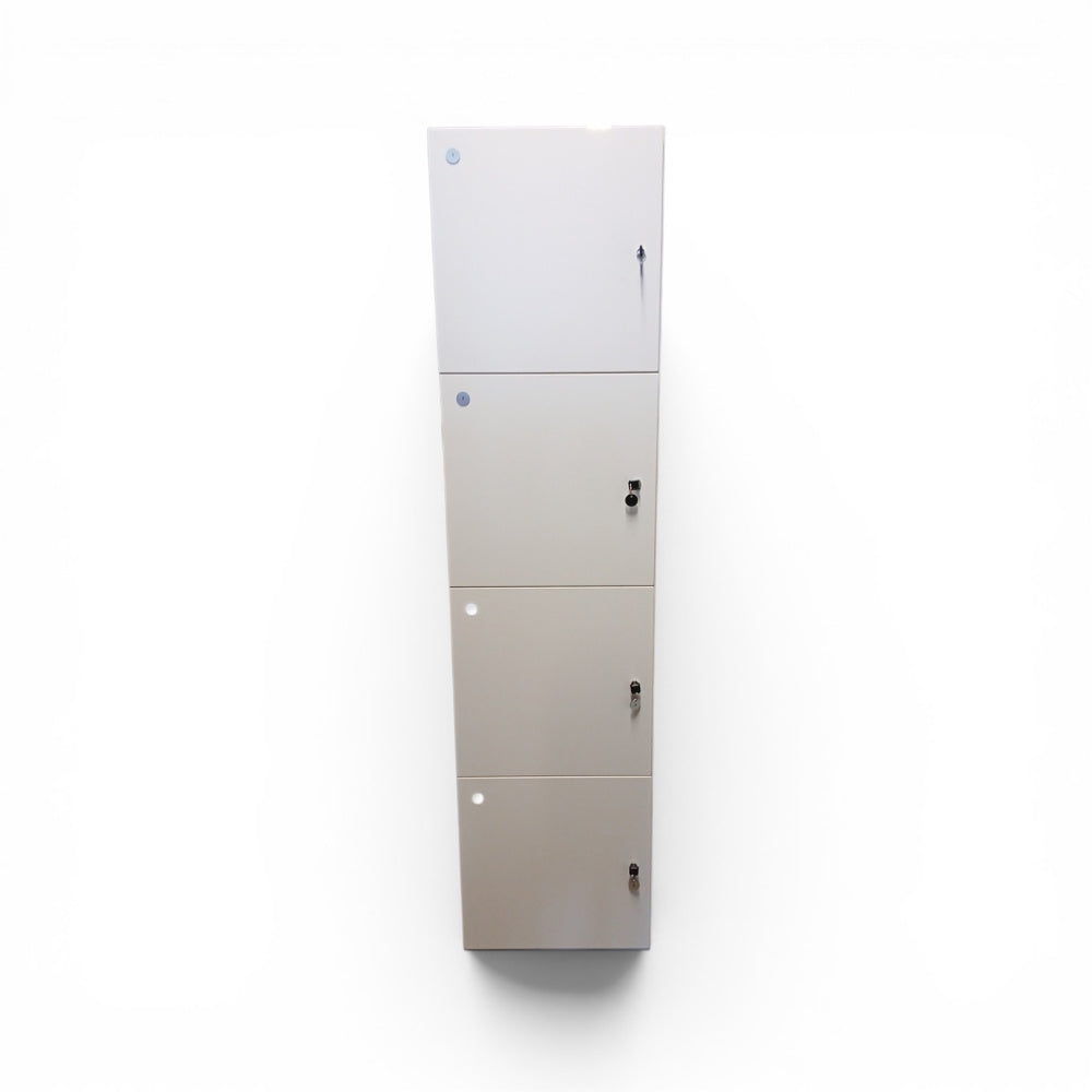 Techo lukeskap 4 rom, hvit