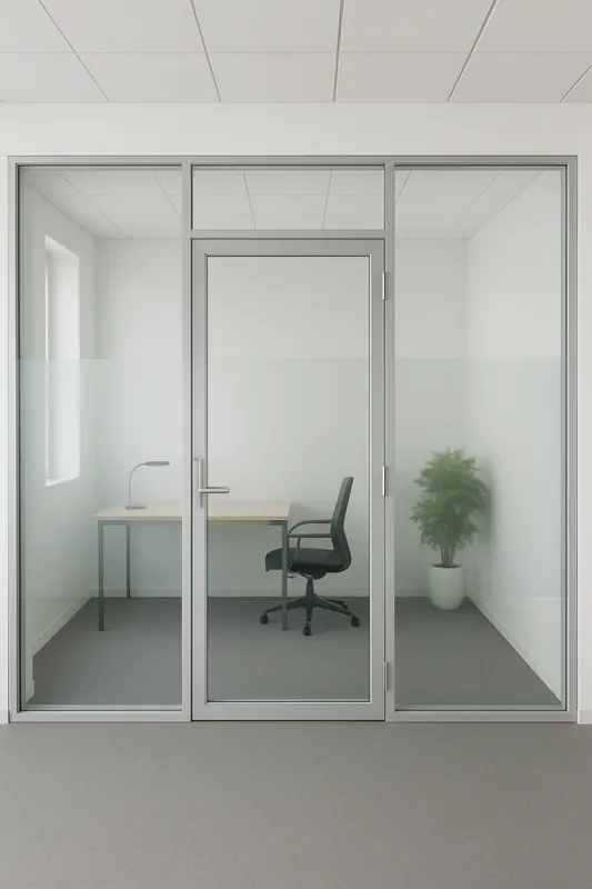glassvegger kontor